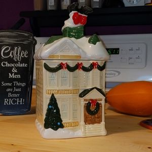 Vintage Home Interiors santa cookie jar